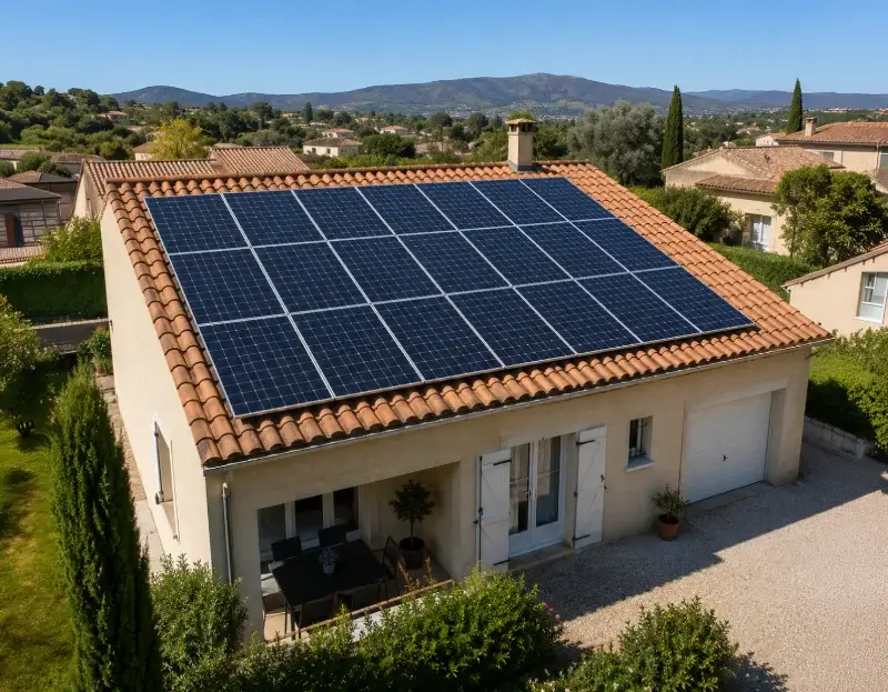Prime à l'autoconsommation panneaux solaires Laà-Mondrans — aide financière de l'État
